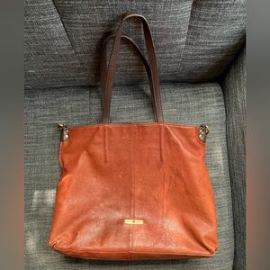 Lucky brand 100% leather tote